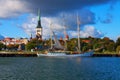 Panorama of Tallinn, Estonia Royalty Free Stock Photo