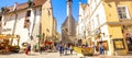 Panorama of Tallin old town, Estonia Royalty Free Stock Photo