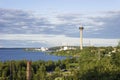 Panorama of Tampere, Finland Royalty Free Stock Photo