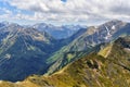 Panorama of Tatra mountains, Zakopane, Poland Royalty Free Stock Photo