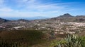 Panorama of Tenerife Looking Towards Gomera