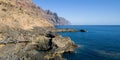 Panorama of Teno coast