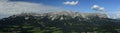 Wilder Kaiser Panorama, Tirol, Austria Royalty Free Stock Photo