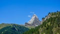 02_Panorama to the famous Matterhorn peak.