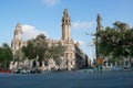 Panorama to square Antonio Lopez , Barcelona.