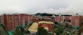 Panorama of Toh Yi housing estate and Bukit Timah hill Royalty Free Stock Photo
