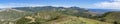 Panorama of the Tokluk mountain range. Crimea Royalty Free Stock Photo