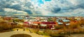 The panorama of the Tomsk Royalty Free Stock Photo