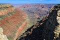 Grand Canyon National Park with Yaki Point along the South Rim, Southwest Desert, Arizona Royalty Free Stock Photo