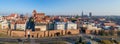 Panorama of Torun Old City, Poland Royalty Free Stock Photo