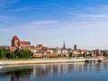 Panorama of Torun Royalty Free Stock Photo