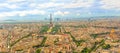 Panorama of Paris Royalty Free Stock Photo