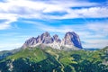 01_Panorama towards Sassolungo Group, Dolomiti, Italy.