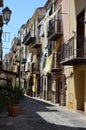 Panorama of the town Cefalu, Sicily, Italy Royalty Free Stock Photo