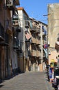 Panorama of the town Cefalu, Sicily, Italy Royalty Free Stock Photo