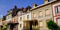 Panorama town in english House District street urban city in Vichy france