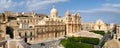 Panorama of the town of Noto on Italy