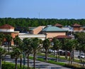 Panorama of the Town Orange Beach, Alabama Royalty Free Stock Photo