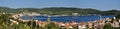 Panorama of the town of Vis Royalty Free Stock Photo