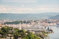 Panorama of Trieste, Italy Royalty Free Stock Photo