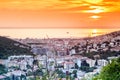 Panorama of Trieste, Italy Royalty Free Stock Photo