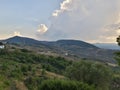 Panorama from Trivento, a delicious small town in Molise