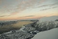 Panorama of Tromso Royalty Free Stock Photo