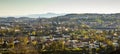 Panorama of Trondheim city Royalty Free Stock Photo