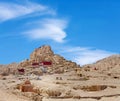 Tsaparang, the ruins of the ancient capital of Guge Kingdom and Tholing Monastery, Tibet Royalty Free Stock Photo