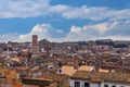 Panorama of Tudela city in Navarra, Spain Royalty Free Stock Photo