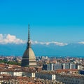 Panorama of Turin skyline