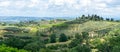 Panorama Tuscany Landscape in Italy