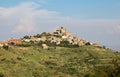 Panorama on Ujue, Navarre, Northern Spain