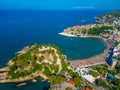 Panorama of Ulcinj in Montenegro Royalty Free Stock Photo