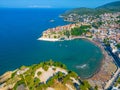 Panorama of Ulcinj in Montenegro Royalty Free Stock Photo