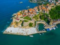 Panorama of Ulcinj in Montenegro Royalty Free Stock Photo
