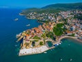 Panorama of Ulcinj in Montenegro Royalty Free Stock Photo