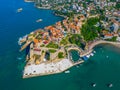 Panorama of Ulcinj in Montenegro Royalty Free Stock Photo