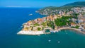 Panorama of Ulcinj in Montenegro Royalty Free Stock Photo