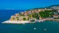 Panorama of Ulcinj in Montenegro Royalty Free Stock Photo