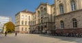 Panorama of the University Art Museum in Gottingen Royalty Free Stock Photo