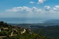 Panorama of the Upper Galilee from the tops of the hills surrounding Lake Kinneret