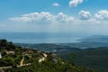 Panorama of the Upper Galilee from the tops of the hills surrounding Lake Kinneret