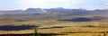 panorama of the Ural mountains of the Taganai ridge of the Chelyabinsk region view from the Aleksandrovskaya Sopka