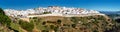 Panorama of Vejer de la Frontera Royalty Free Stock Photo