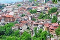 Panorama of Veliko Tarnovo, Bulgaria Royalty Free Stock Photo