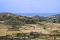 Panorama of Victoria city Gozo island. Malta