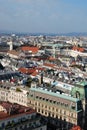 A panorama of Vienna Royalty Free Stock Photo
