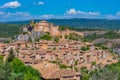 Panorama view of Alquezar village in Spain Royalty Free Stock Photo