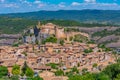 Panorama view of Alquezar village in Spain Royalty Free Stock Photo